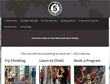 Tablet Screenshot of camp5.com